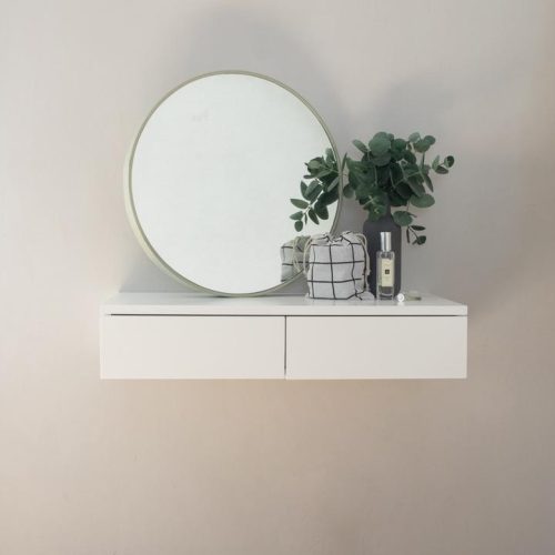 VAIDA - Floating Vanity Table with Drawer