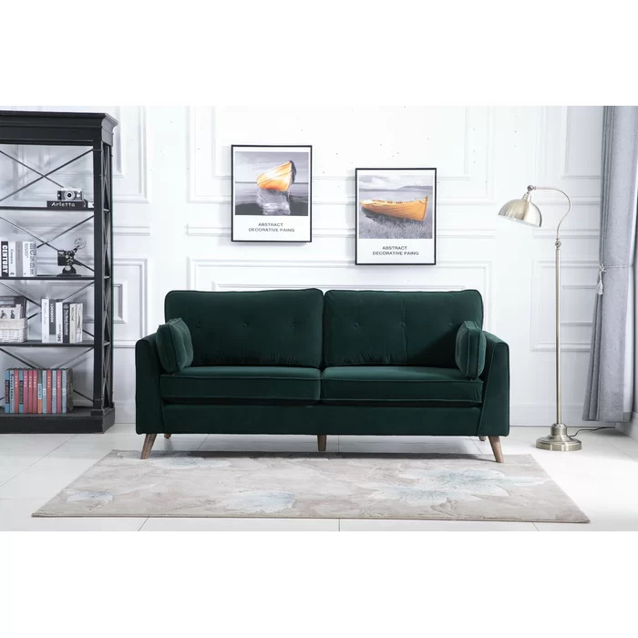 MYSHERE - Two Seater Sofa Green