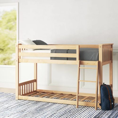ANUR - Modern Twin-over-twin Bunk Bed