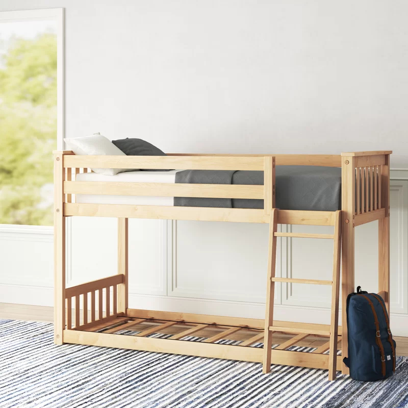ANUR - Modern Twin-over-twin Bunk Bed