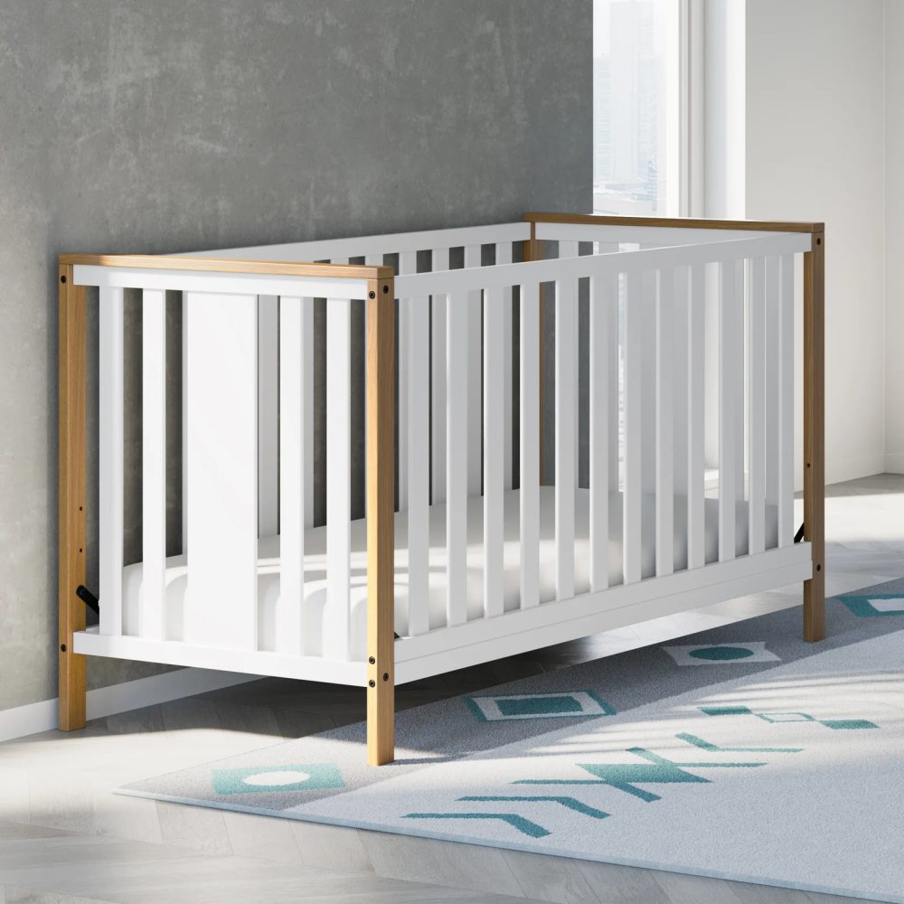 MARK - Two Toned Baby Crib