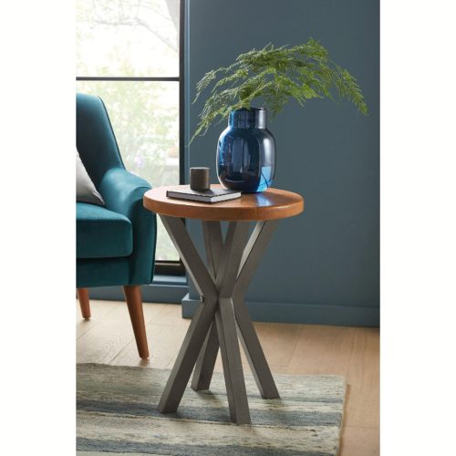 COCAO- Round Solid Wood End Table