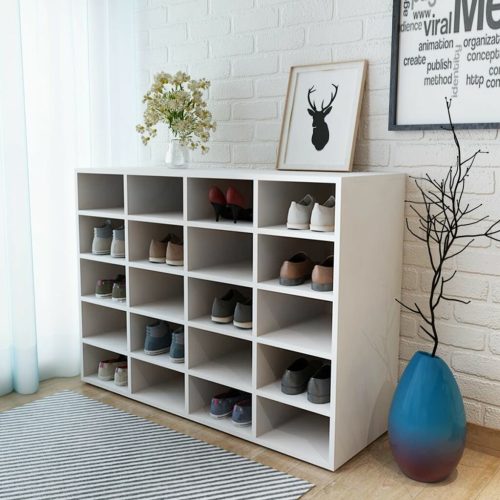 ARGAN - Twenty Pair Shoe Storage Rack