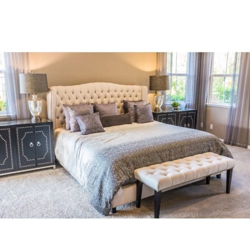 BLOON - Off White Touch King Size Bed