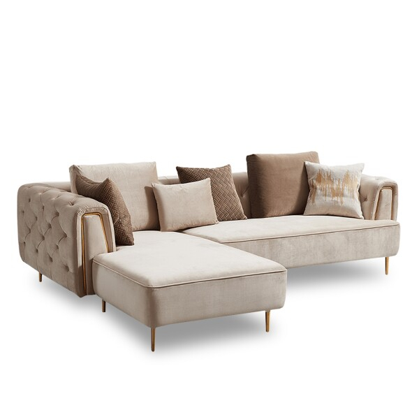 HEIMUK - L Shape Sofa with Daybed