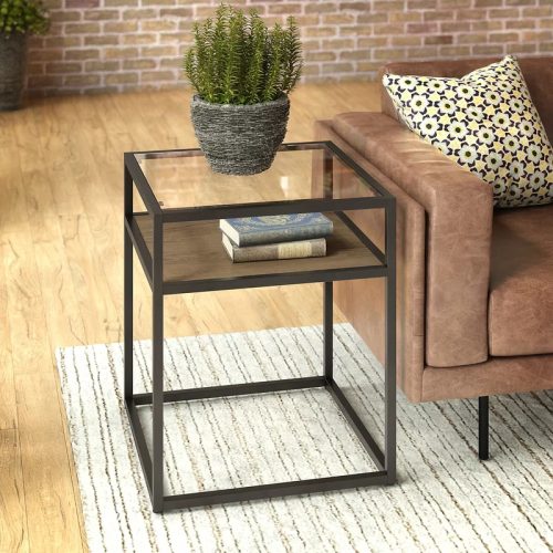 TANGLE - Mettalic Frame End Table