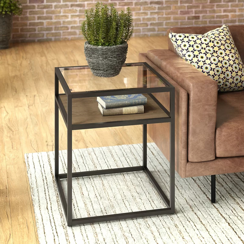 TANGLE - Mettalic Frame End Table