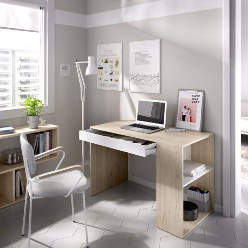 BRAD - Open Shelves Writing Desk