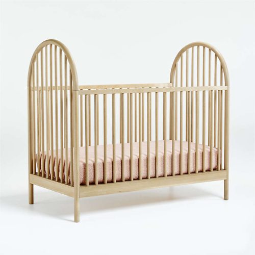 DEXTER - Round Shaped Guardrails Baby Crib