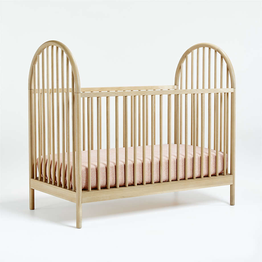 DEXTER - Round Shaped Guardrails Baby Crib