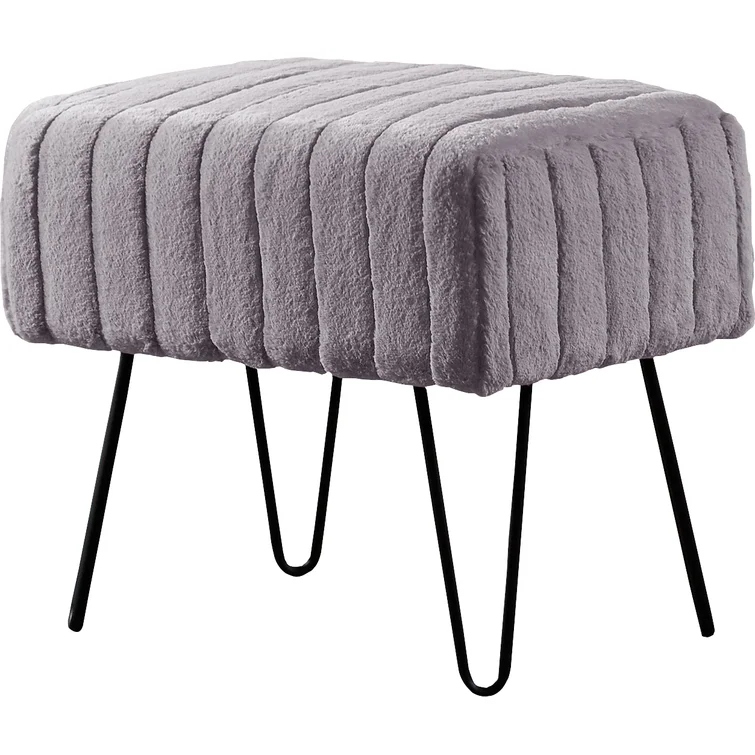 BENJI - Hairpin Leg Ottoman Bench