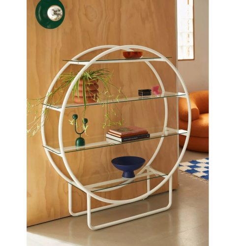 OPPA - Circular Metal Iron Bookshelf