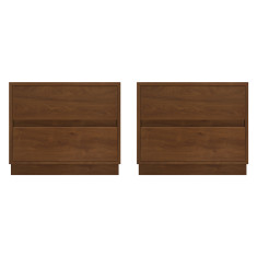 EMORA - Pair of Nightstands