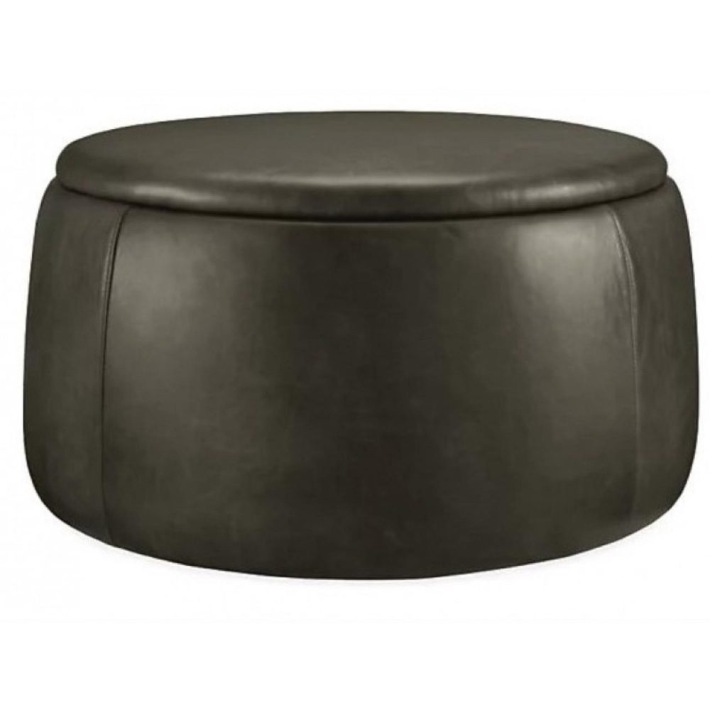 TAVI - Round Storage Ottoman