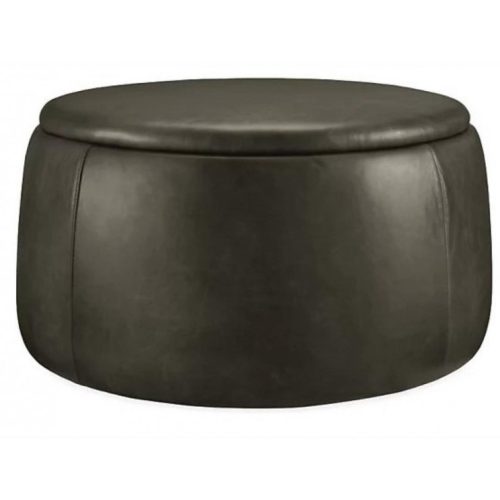 TAVI - Round Storage Ottoman