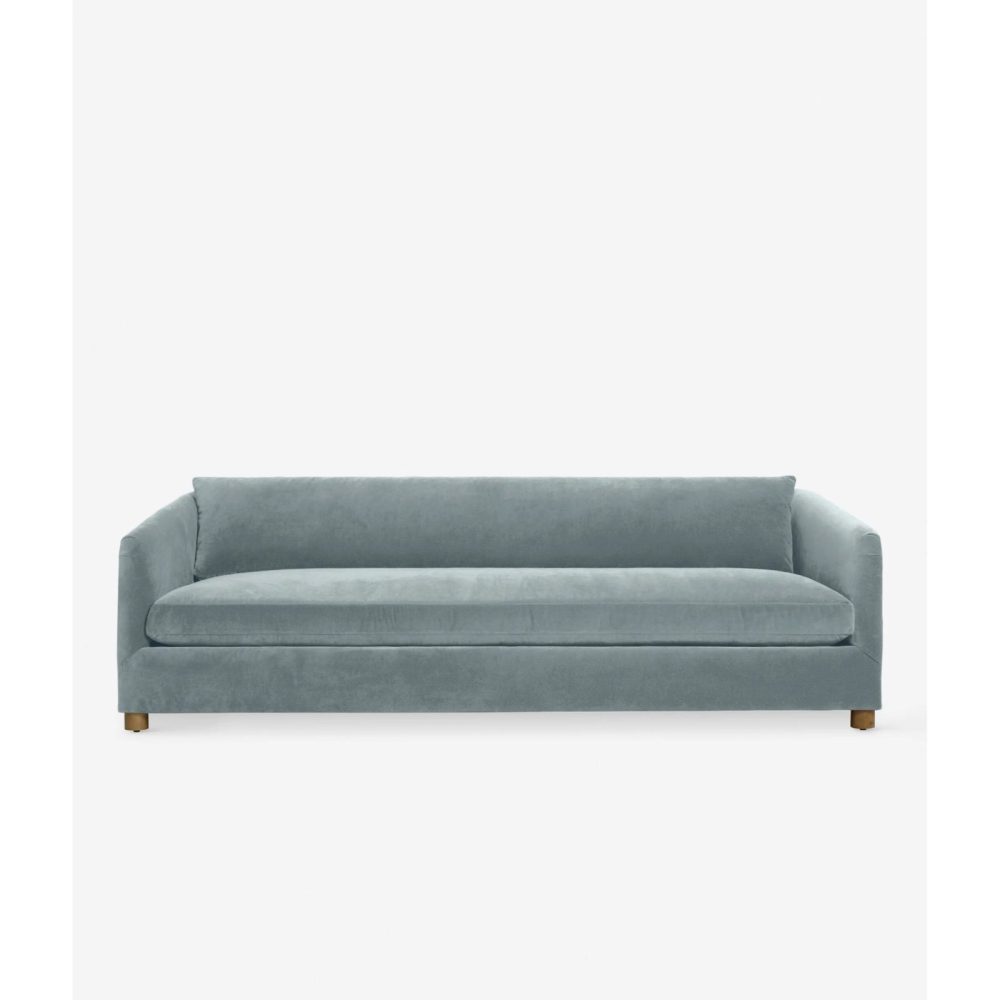 TIM - Light Blue Classic Three Seater Sofa