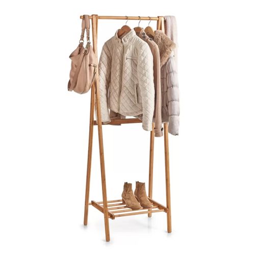 DONYAH - Wooden Cloth Hanging Rack