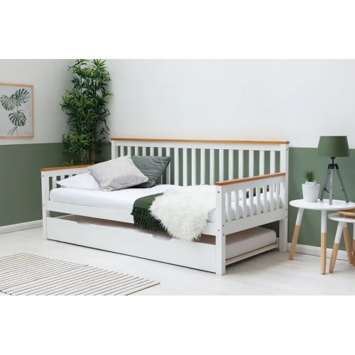RIGBY -White Slat Paneled Daybed
