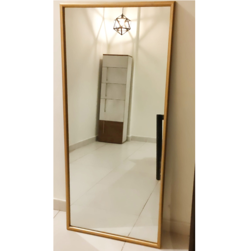 LIZZIE - Full Length Mirror with Golden Deco Finish