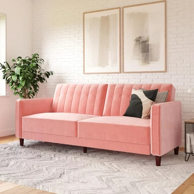 PETAL - Pink Contemporary Style Two Seater Sofa