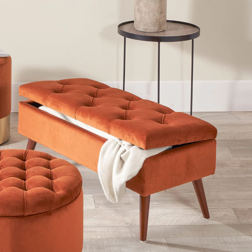 CORREL - Storage Ottoman Bench