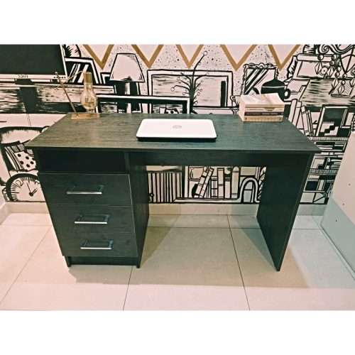 KOL-Textured Black Working Desk