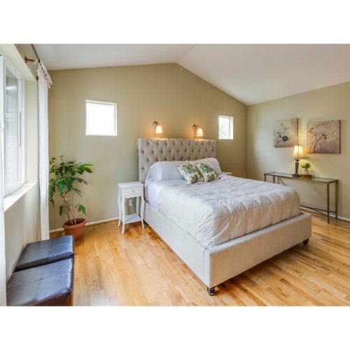 RENEX - Beige Color Queen Size Bed