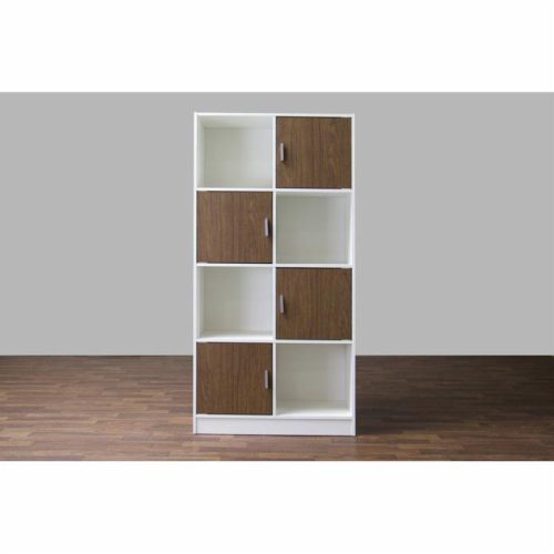 LIBRO - White & Brown Studio bookcase