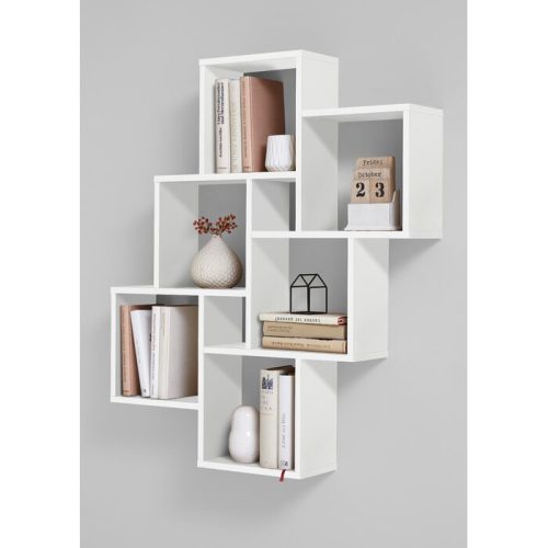 KRATE - Cubed Floating Wall Shelf White