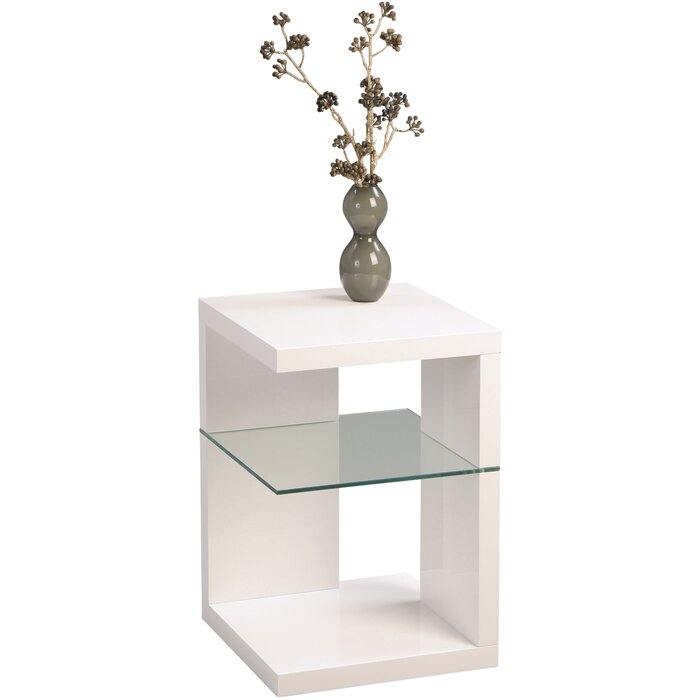 LORAIN - Side Table With Storage