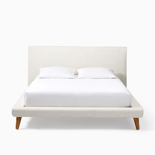 OTTEN - Queen Size Bed Off-White
