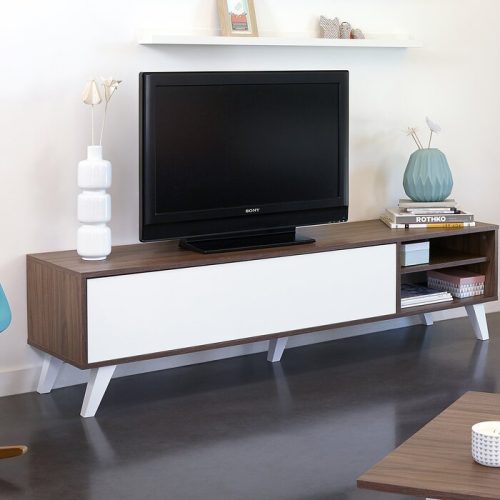 MULKEY - Retro Style TV Stand