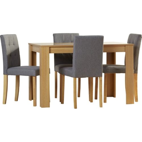 PHOENIX - Dining Table With Four Chairs