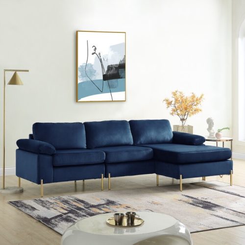 TROUTT - Three Seater L shape sofa