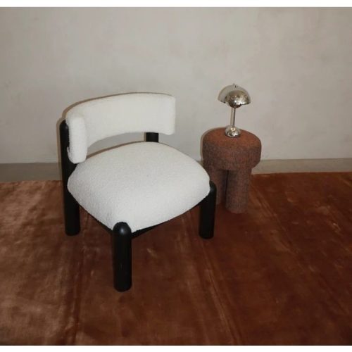 ONA - Black & White Accent Chair