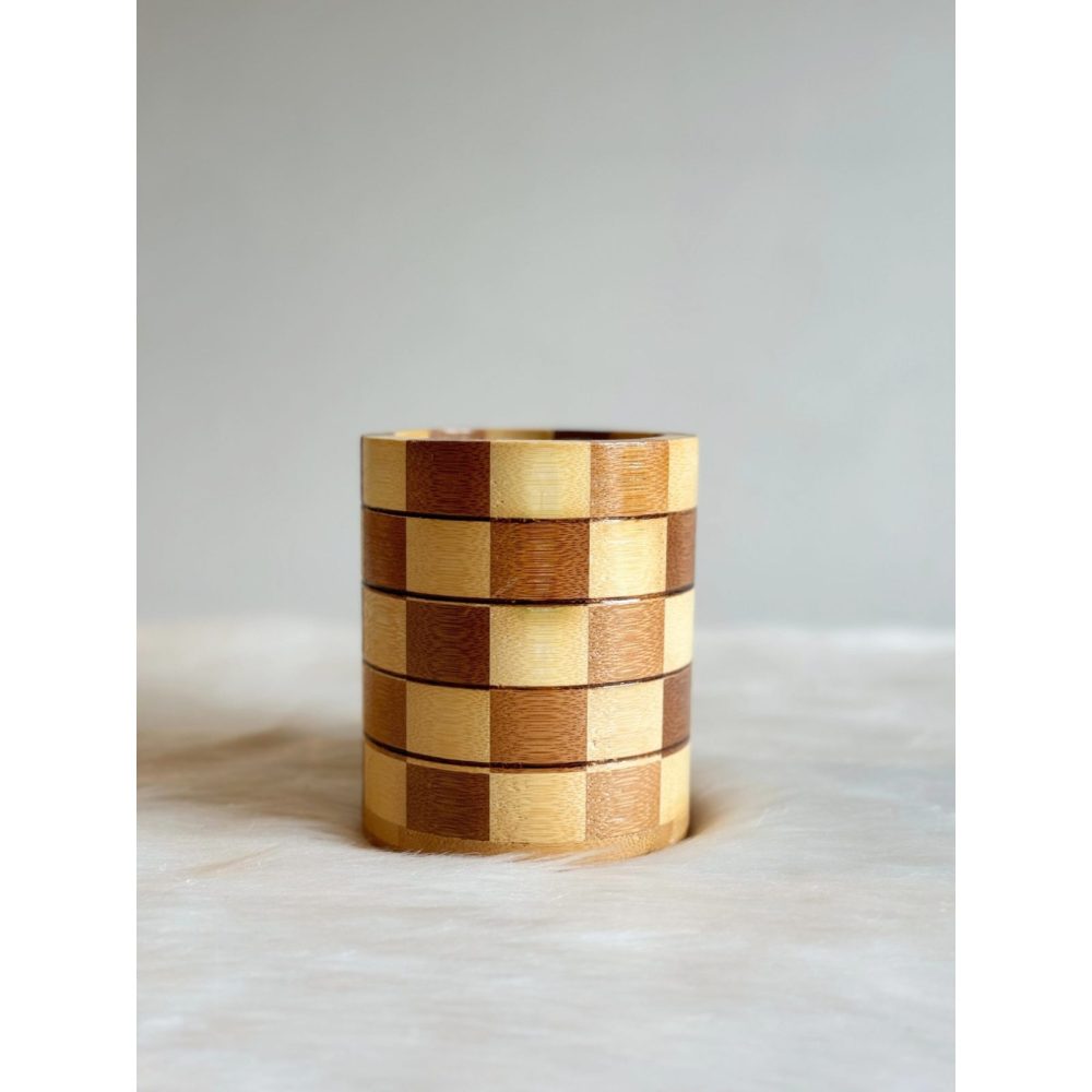 CHESS – Round Wooden Pen Marker Holder