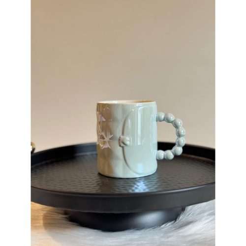 MIARL - Glossy Finish Ceramic Mint Green Mug