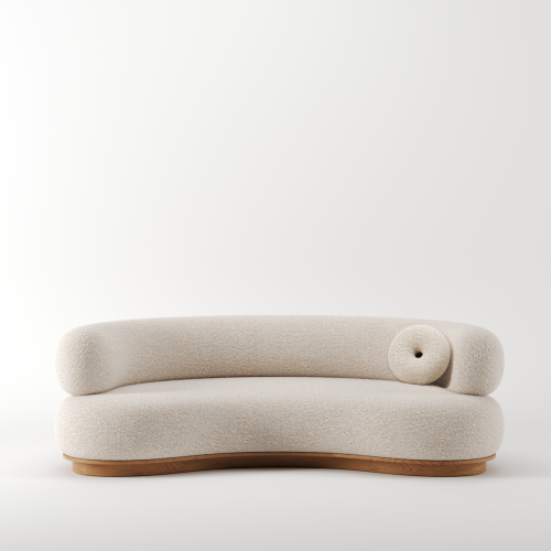 CUSHEL - Curved Four Seater Sofa