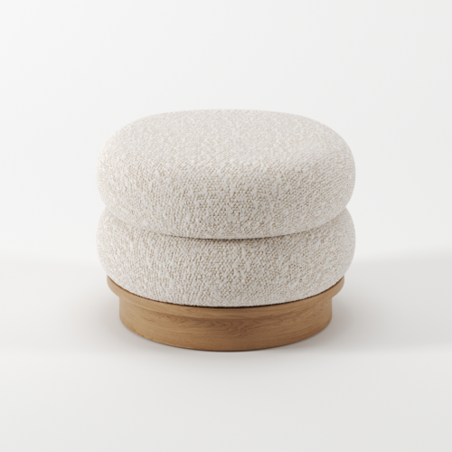 BLOOP - Round Layered Footrest Stool