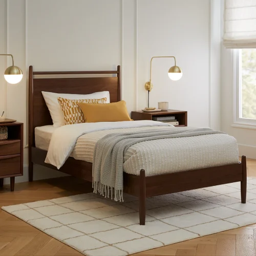 TIMBERLINE - Mid Century Style Kids Bed