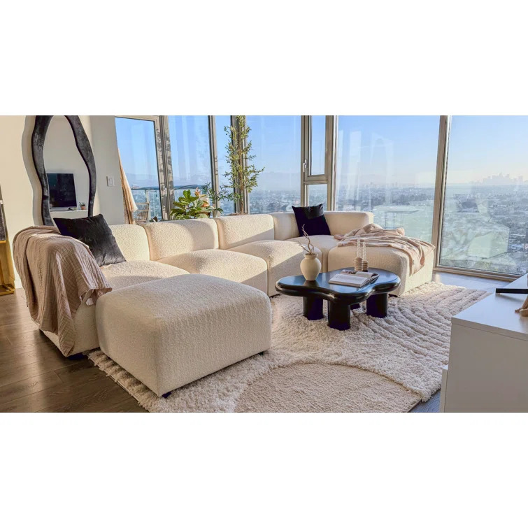 ELARA - Contemporary Style U Shape Sofa