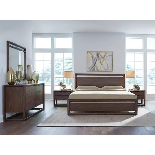 MARVEN - Modern Airy Design King Size Bedroom Set