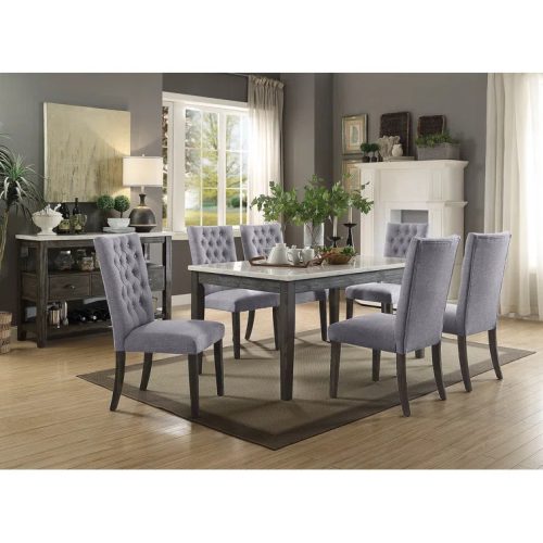 BLANQOR - Mid Century Modern Style Dining Table Set