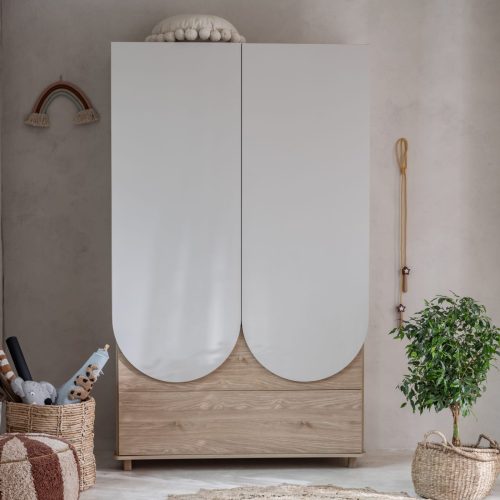 FABLE - Neutral Modern Design Kids Cupboard