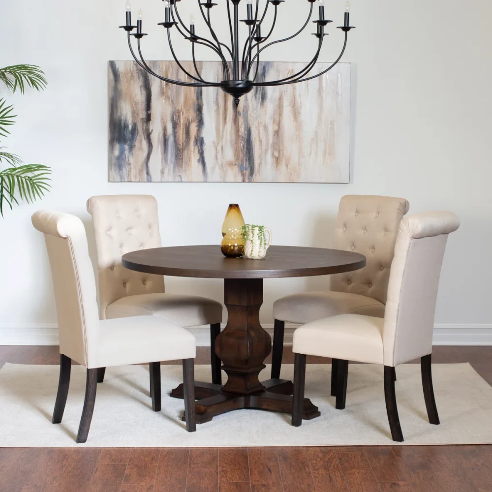 ORRIS - Tradition Design Four Seater Dining Table Set