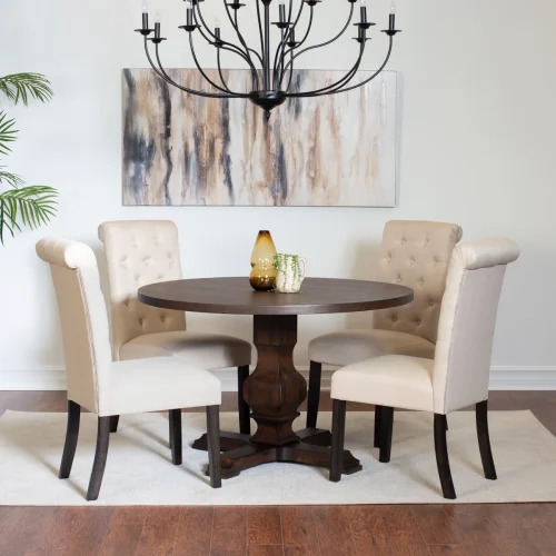 ORRIS - Tradition Design Four Seater Dining Table Set