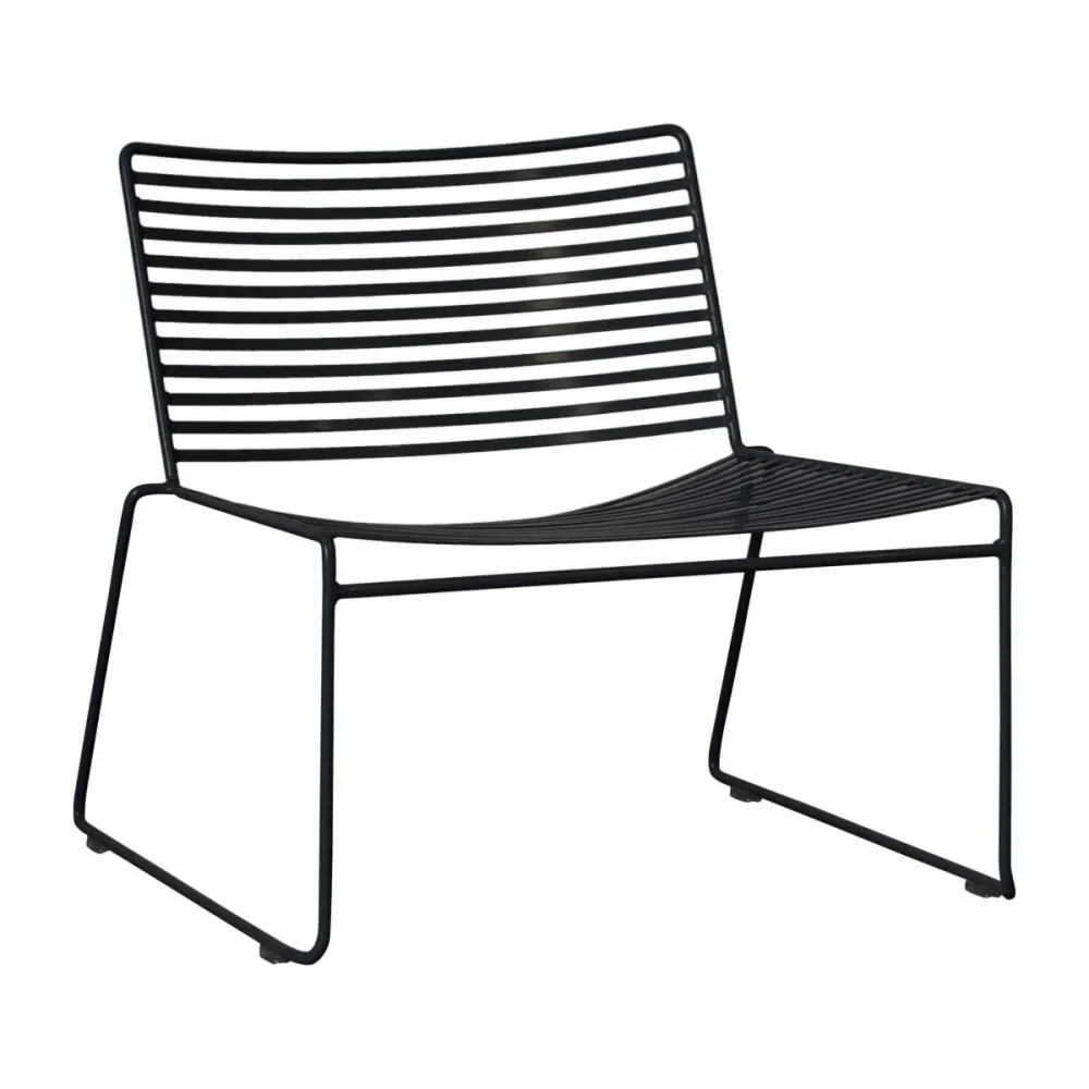 KYRR - Black Metallic Patio Chair