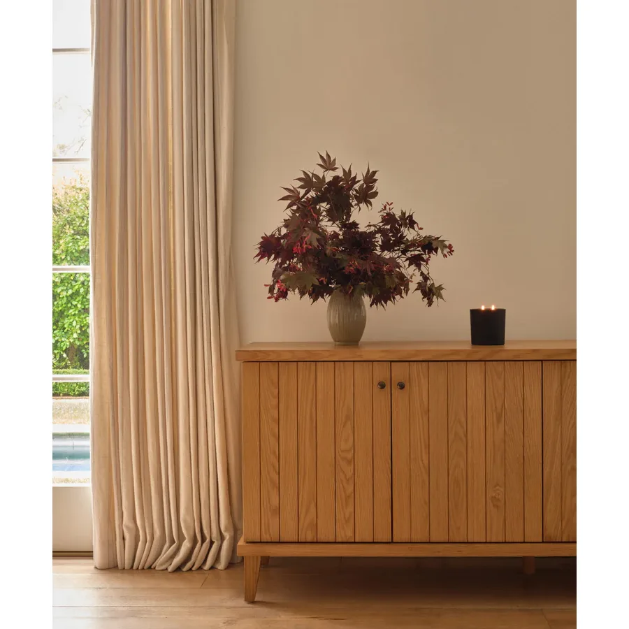 OPAL - Farmhouse Style Polished Finish Sideboard
