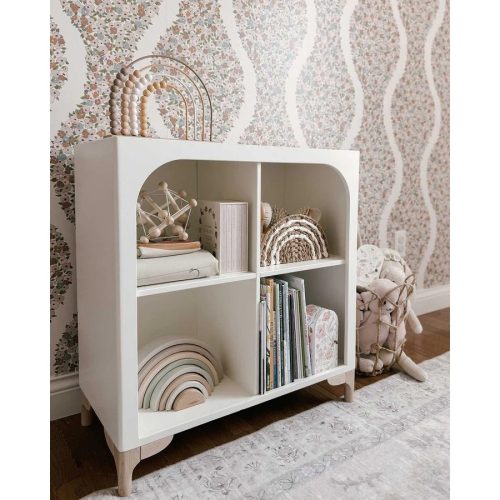 JERRO – Bookshelf with Open Cubby Storage