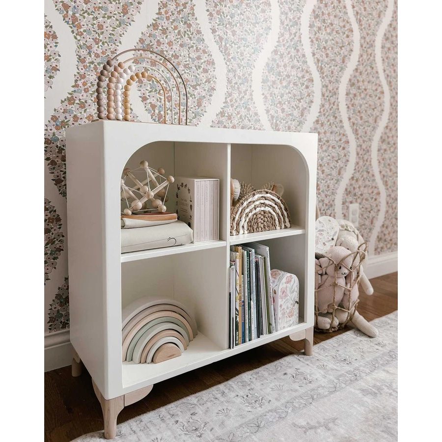 JERRO – Bookshelf with Open Cubby Storage